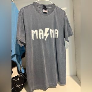 Tshirt from Vicicollection.com mama with lightening dark blue size small